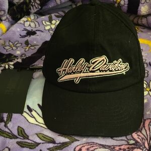 Harley-Davidson Black and White Logo Cap